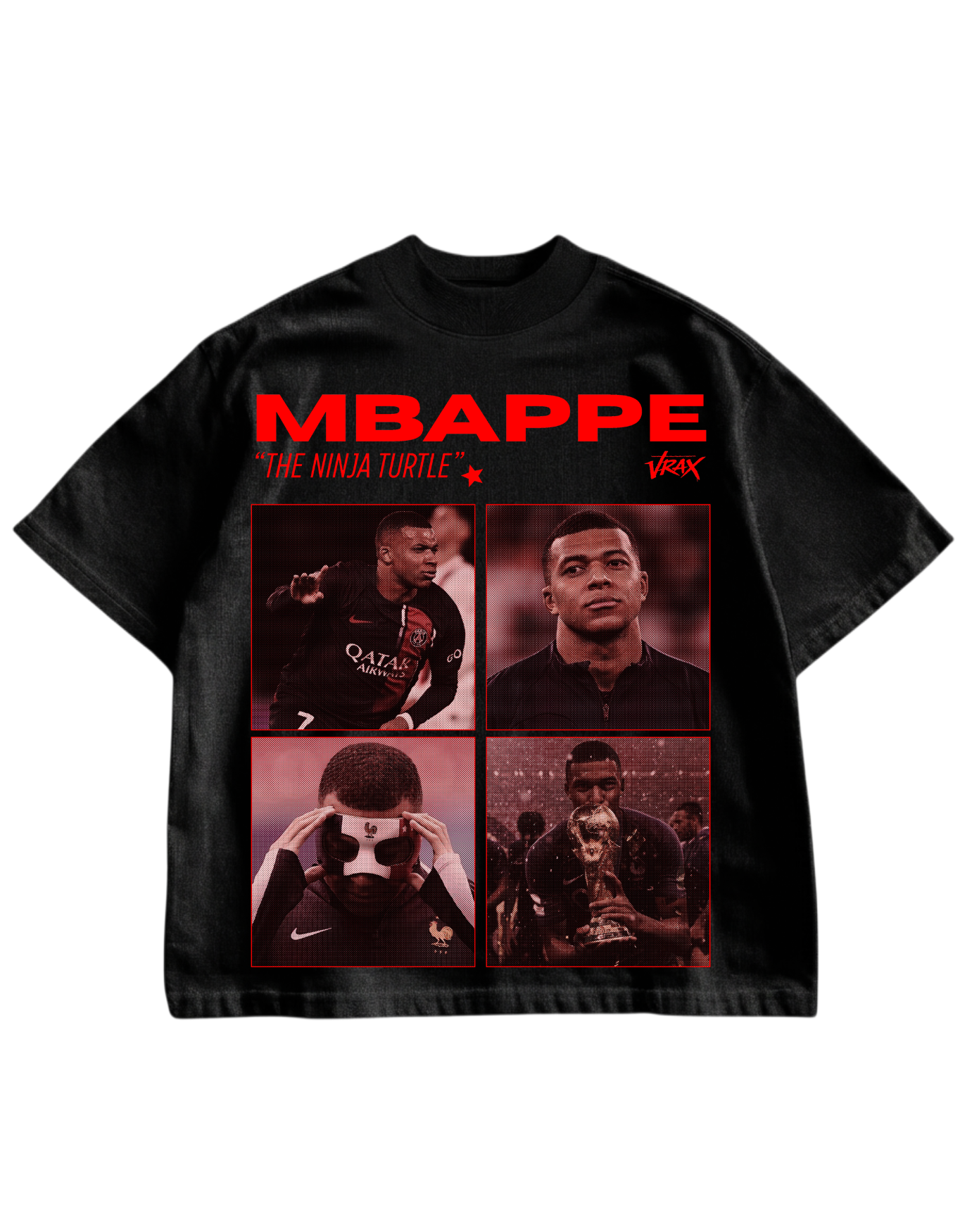 MBAPPE "The Ninja Turtle" Premium Oversized Tee