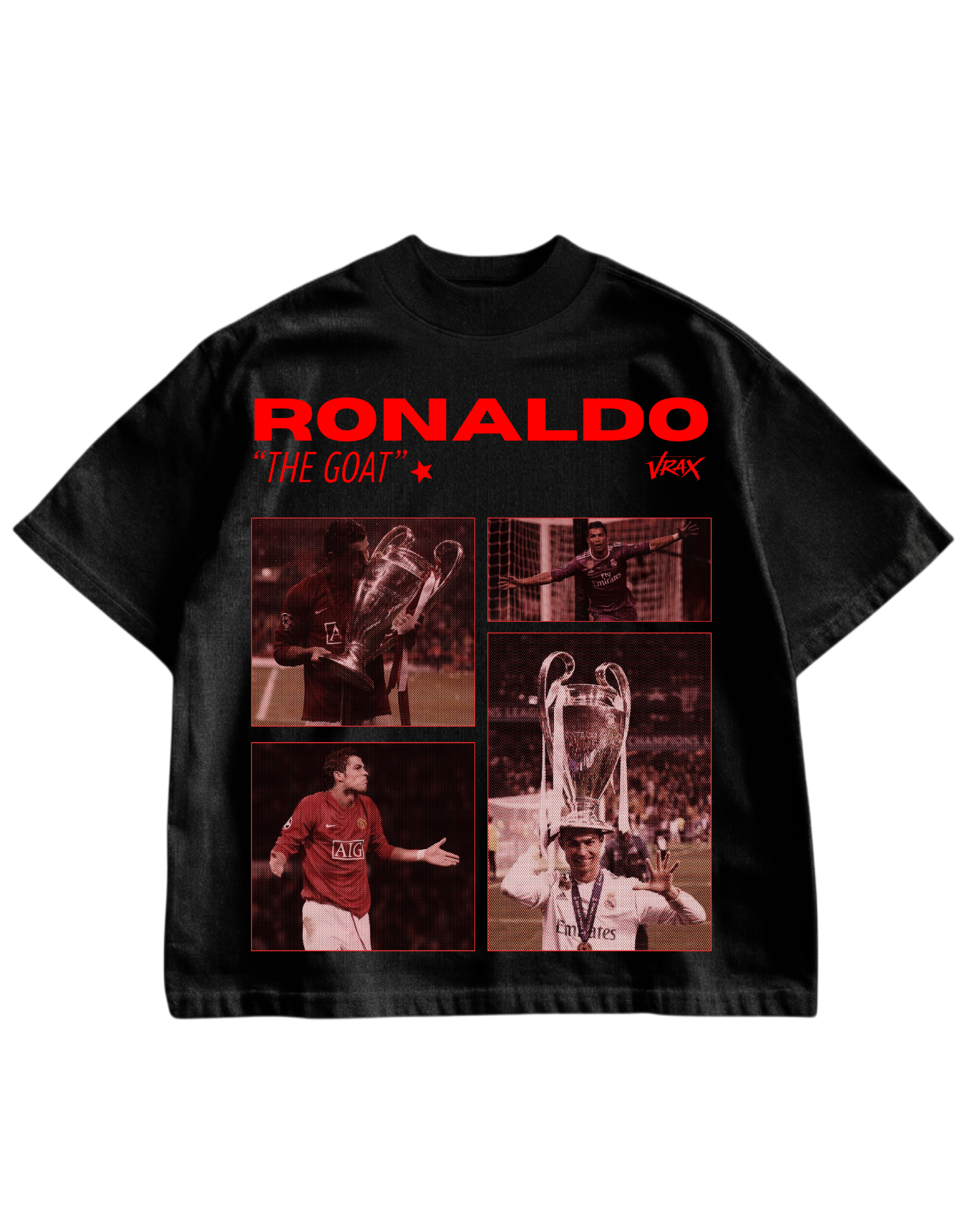 RONALDO "The Goat" Premium Oversized Tee