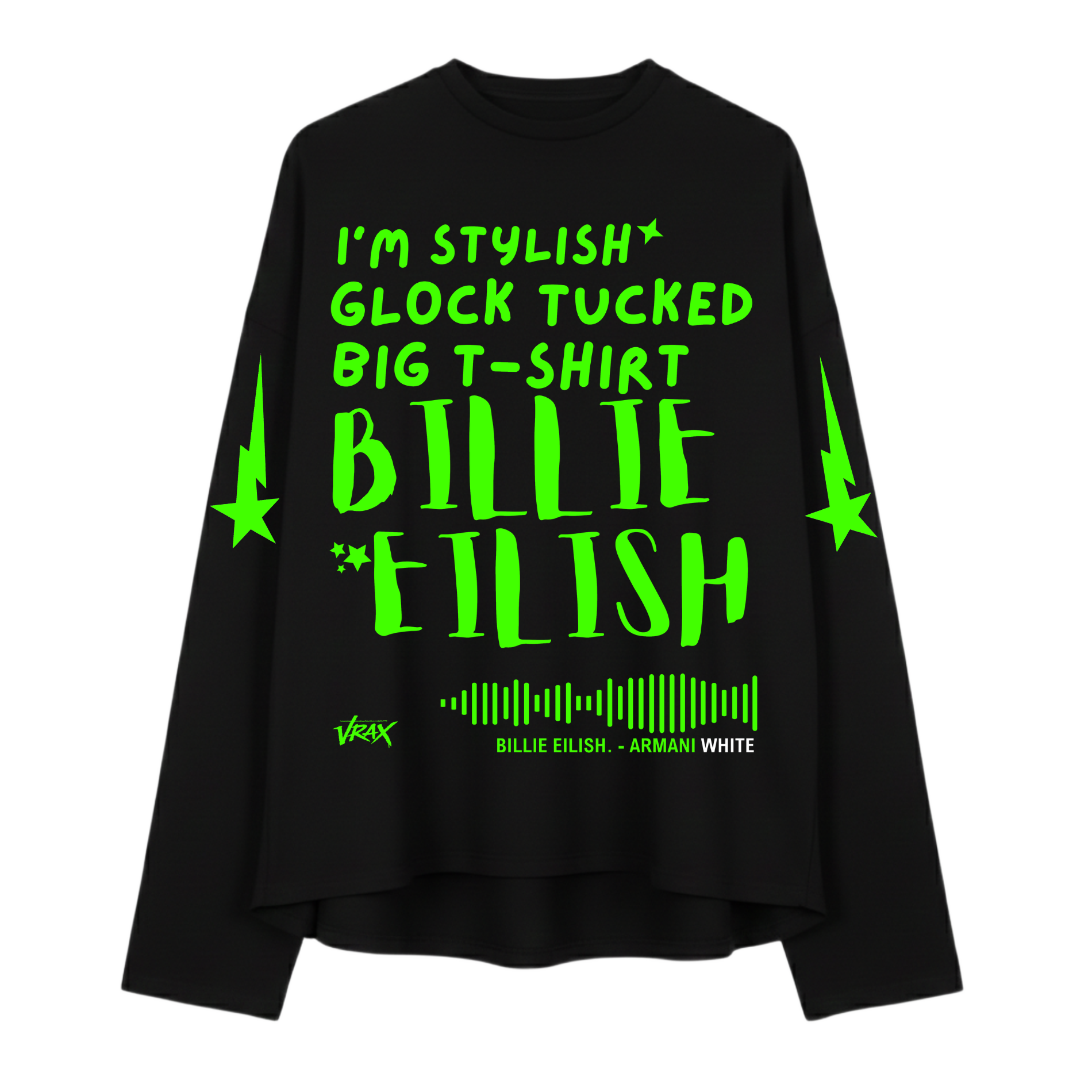 BILLIE EILISH. Full Sleeve Tee