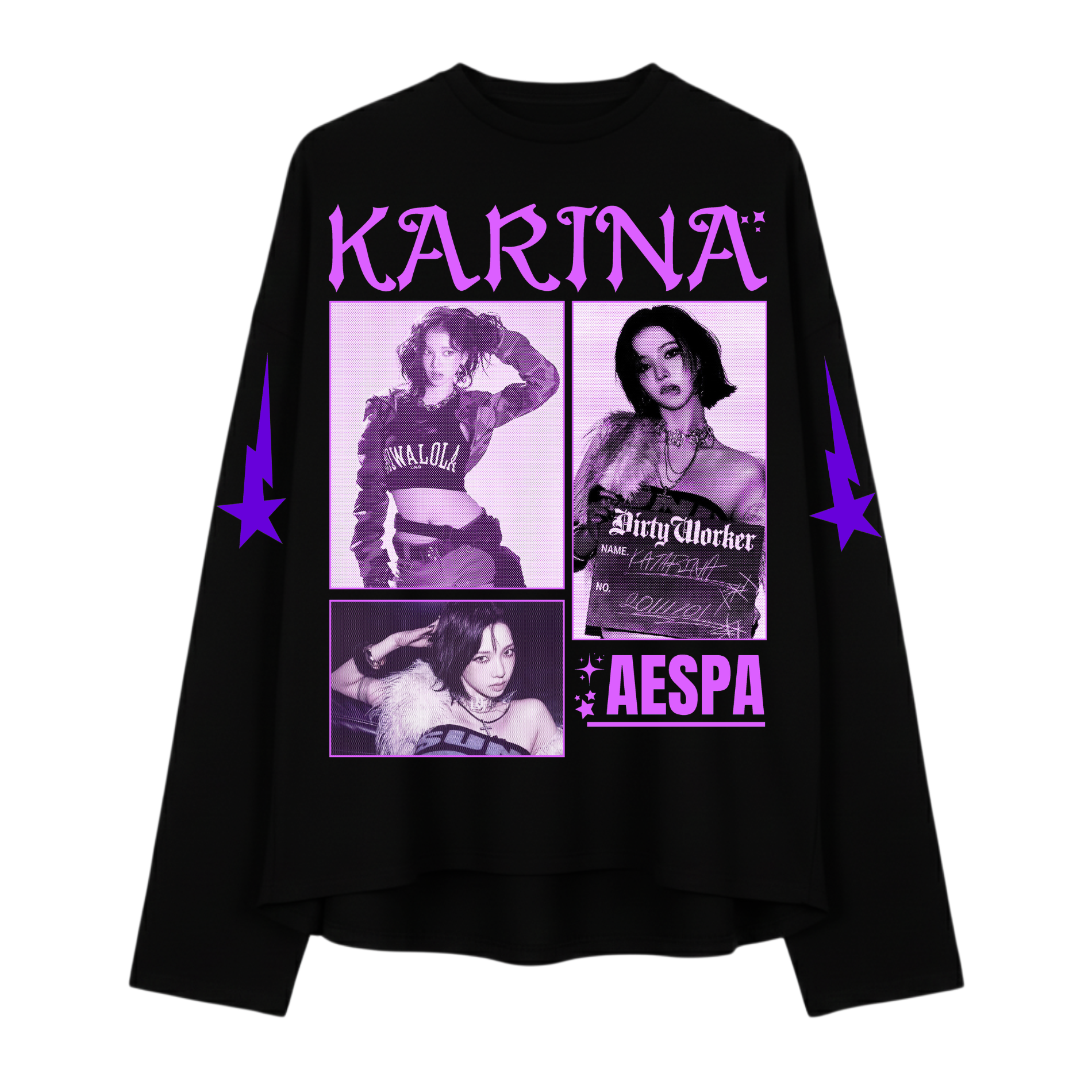 KARINA AESPA Full Sleeve Tee